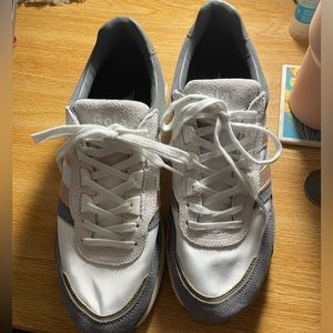 New Gola Chicago white/pearl pink/taupe sneakers.